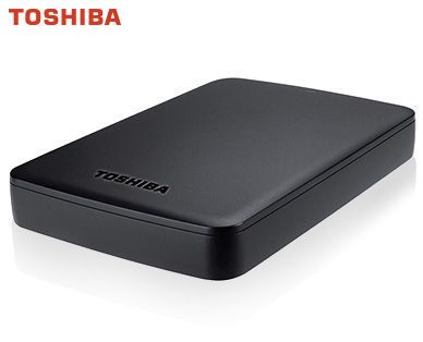 Die Toshiba-Festplatte bietet Platz für ein Terabyte Daten. (Aldi Süd)