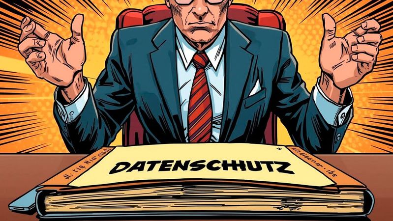 Das Stimmungsbild 2026 der Stiftung Datenschutz zeigt: Fast die Hälfte der Unternehmensführer in Deutschland sieht Datenschutz als strategischen Standortfaktor – und trotzdem stuft ein gutes Drittel den eigenen Handlungsbedarf als hoch ein.(Bild:  Canva / KI-generiert)