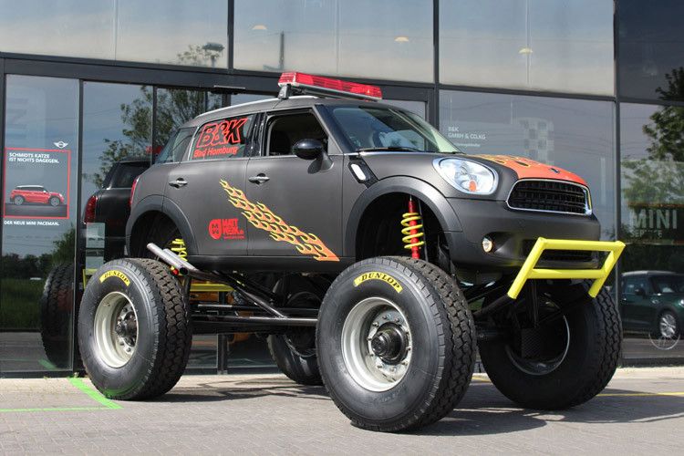 Mit diesem Monstertruck versuchte die B&K-Filiale Bad Homburg zu punkten. (Foto: Wellergruppe)