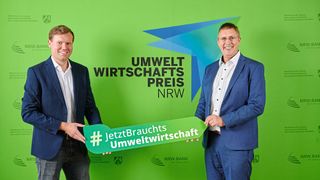 Das Unternehmen Oni hat die Finalrunde des Umweltwirtschaftspreis.NRW 2026 erreicht und gehört damit zu neun Unternehmen, die aus mehr als 100 Bewerbungen ausgewählt wurden (Bild: NRW.Bank/Oliver Wachenfeld)