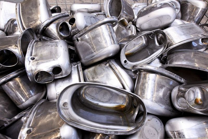 Partikelfiltertöpfe vor ...  Bild: Dürr Ecoclean (Archiv: Vogel Business Media)