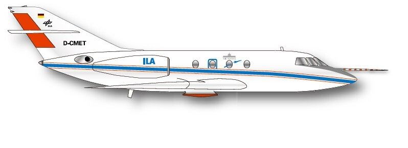 Dassault Falcon 20E-5 „Volcano Ash Hunter“ (Bild: DLR)