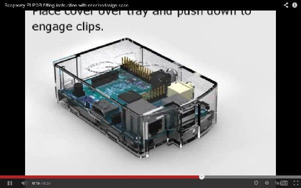 Raspberry-Pi-Case: Details und Handhabung der Raspberry-Pi-Box von  One-Nine-Design (Bild: One-Nine-Design)