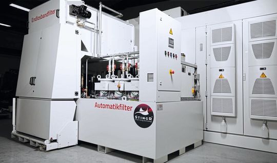 Mehrstufenfiltration für grosse Schmutzmengen.(Bild:  Lehmann-UMT)