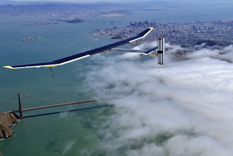 Testflüge der Solar Impulse über Kalifornien (Solar Impulse/Polaris)