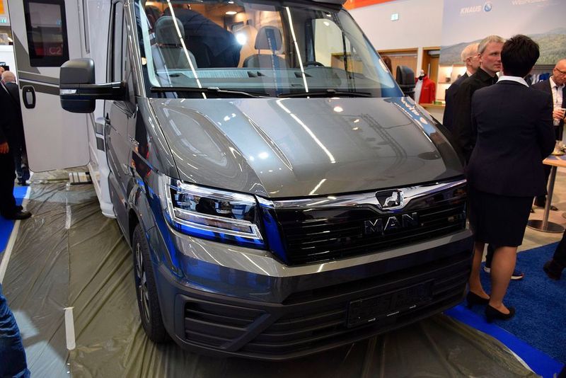 Der Knaus Van TI Plus auf MAN-TGE-Basis lässt sich auf Wunsch mit Allradantrieb ausstatten. (»kfz-betrieb«/Jan Rosenow)