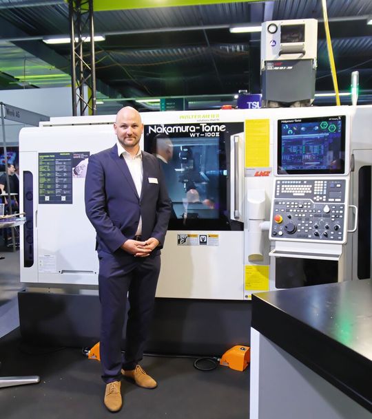 Louis Kohler, conseiller technique et commercial machines-outils chez Walter Meier.(Source :  MSM)