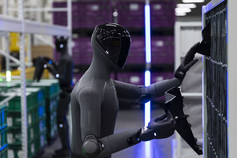 Der Roboter Figure 03 verfügt über mehrere neue Funktionen für erweiterte Anwendungsmöglichkeiten. (Bild: BMW Group)