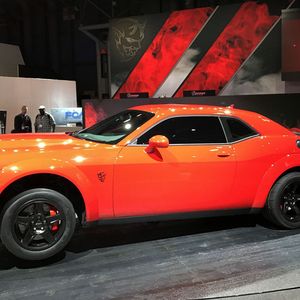 Ein echter Hingucker auf der New York International Auto Show ist der Dodge Challenger SRT Demon.