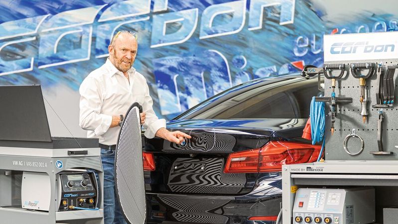 Siegbert Müller, Carbon-Gründer und CBR-Innovator: „I statt E“ ist bei Anbauteilen aus Alu absolut profitabel und aktiver Beitrag zum Klimaschutz.