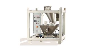 Der Desagglomerator von Kitzmann garantiert eine schonende Trennung und rückstandsfreie Pulverversiebung. (Bild: Ludger Aundrup)