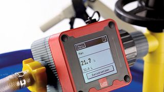 Durchflusszähler Baureihe TS (Taumelscheibenzähler) (Bild: Lutz Pumpen)