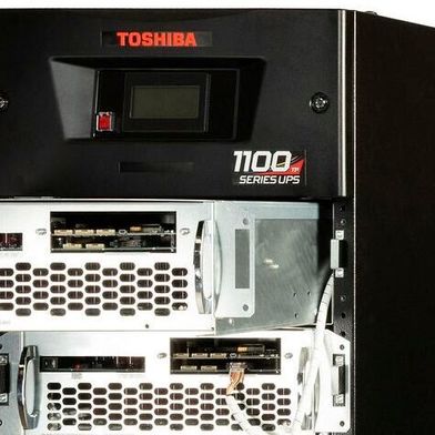 Toshiba’s 1100 TP Series provides uninterruptible power protection for critical equipment and systems. (Source: 2025 TRACY EASON PHOTOGRAPHY)
