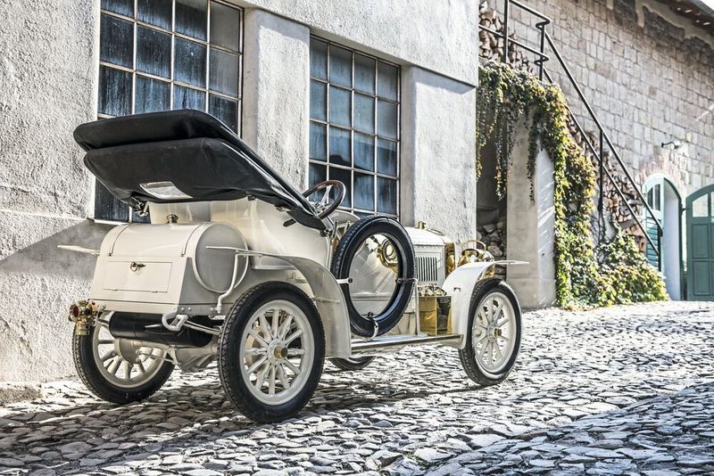 Der 1908 gebaute Sportwagen BSC von Laurin & Klement (heute Skoda) ist das einzige von nur zwölf gebauten Exemplaren dieses Typs. (Skoda)