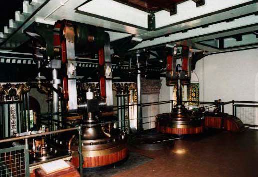 Das Papplewick-Pumpwerk in Nottingham ist heute ein Museum, das die viktorianische Architektur und die indutrielle Revolution präsentiert. (Rheintacho)