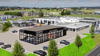 In Mitterteich baut Motor Nützel einen neuen Seat- und Cupra-Betrieb. (Bild: Motor Nützel)