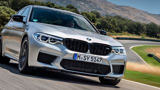 Der BMW M5 Competition hat noch einmal 25 PS mehr als die Basisvariante des M5. (BMW)