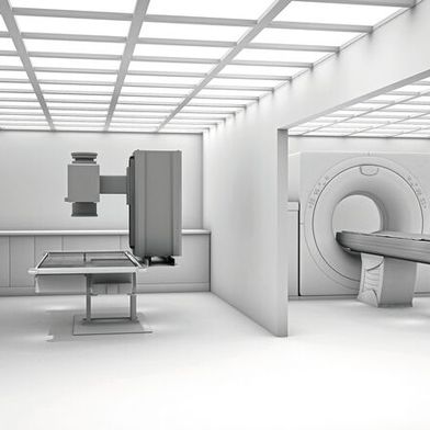 Ob Röntgen, CT, MRT oder C-Bogen-Anwendungen: Das Bewegen einer motorisierten Patientenliege ist eine scheinbar einfache Aufgabe, dennoch kommt ihr eine entscheidende Bedeutung zu.  (Bild: Rollon GmbH)