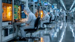 Im Bereich der Halbleiterfertigung, die dank Künstlichen Intelligenz einen neuen Nachfrage-Boom erlebt, könnte die Fertigung im All künftig entscheidend werden. (Bild: © Dusit - stock.adobe.com / KI-generiert)