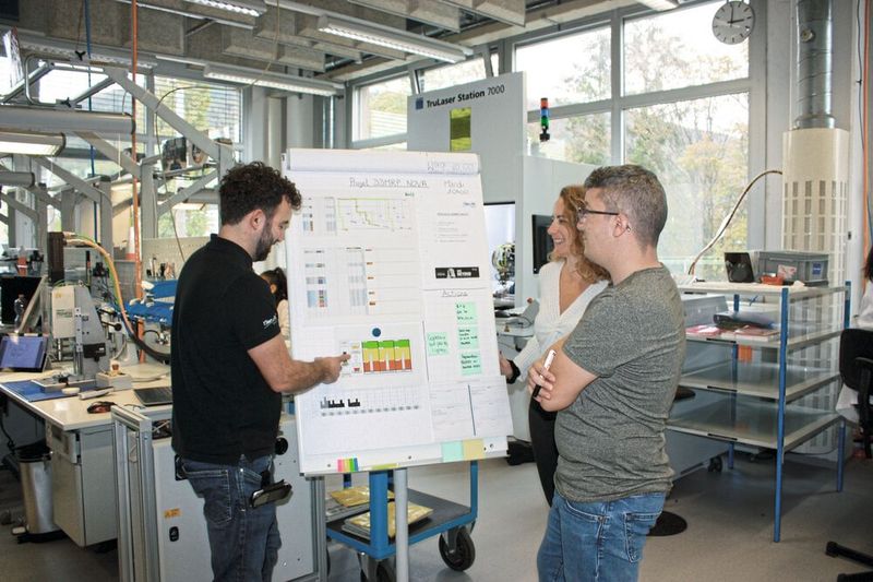 De nouvelles méthodologies de pilotage logistique (DDMRP) sont en cours de validation chez Bien-Air, afin de maitriser les stocks, minimiser les ruptures de composants, et réduire les délais de livraison au client. (Source : Bien-Air Dental)