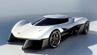 Fährt die Corvette der Zukunft elektrisch? Ein jetzt vorgestelltes Konzept deutet diese Antriebszukunft zumindest an. (Bild: General Motors)