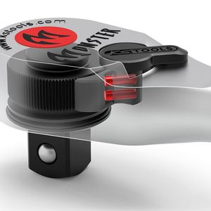 Eine Besonderheit der Serie ist die geschlossene Mechanik am Ratschenkopf.(Bild:  KS Tools)