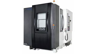 La broche offre une vitesse de 15'000 t/min et entraînement direct, ou au choix 30'000 t/min et moteur-broche. (Kitamura)