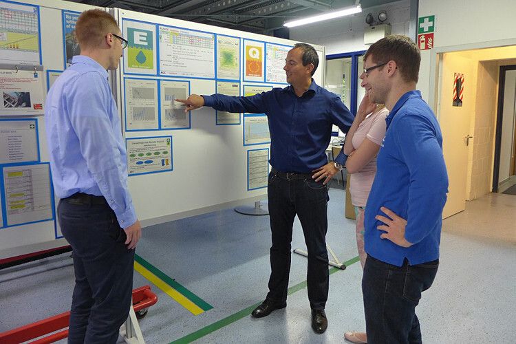 „Environment“ ist als Topthema fester Bestandteil des täglichen Shopfloor-Managements bei AGC Glass Germany. (Foto: AGC)