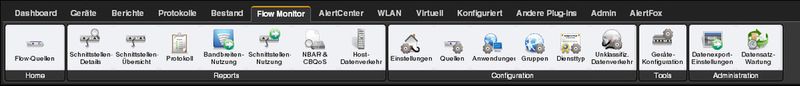 Abbildung 14: Durch den Flow Monitor lassen sich viele Details zum Netzwerk, dem Datenaufkommen, Netzwerkengpässen oder der Auslastungen erkennen. (Bild: Baumeister)