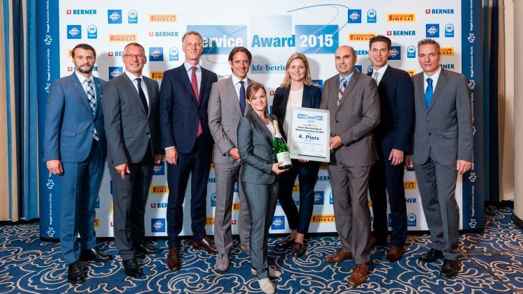 Auf Platz vier des Service Awards 2015 in der Kategorie Pkw: das Serviceteam der Seat Deutschland Niederlassung in Berlin. (Bild: Stefan Bausewein)