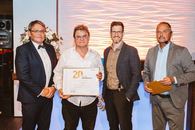 Wolfgang Wellinger (Data Integral) ist ebenfalls bereits seit 20 Jahren REINER SCT Partner. (Bild: KAUFFMANN STUDIOS)