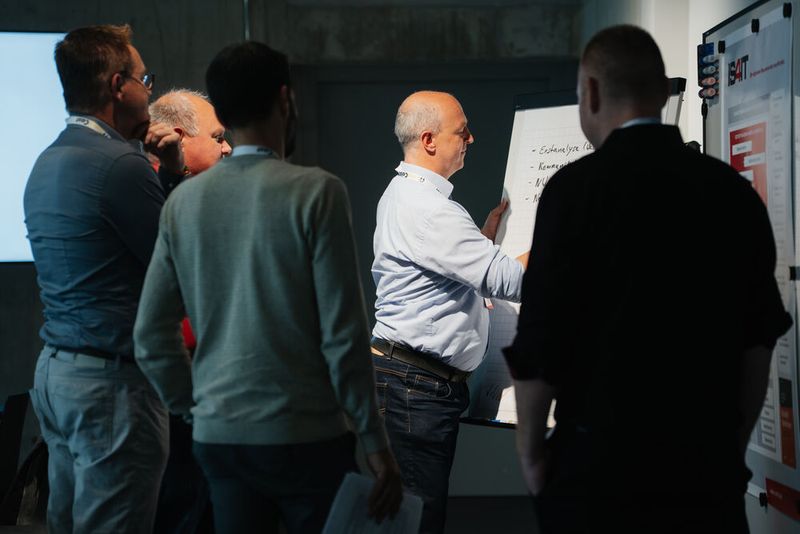 ... bei den Workshops ... (Bild: Manuel Emme)