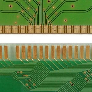 Bild 1: Vergleich der Padfelder bei AMC (oben) und ISA