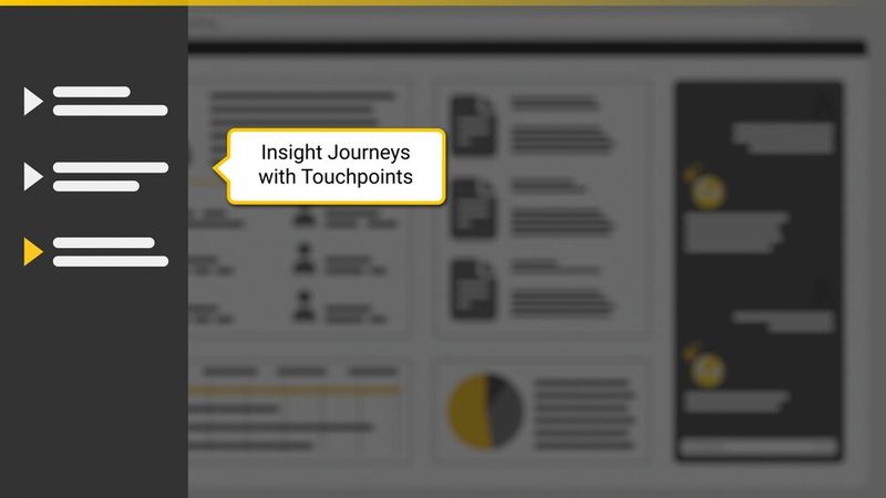 Insight Journeys führen Anwender strukturiert durch komplexe Geschäftsprozesse. (Bild: Mindbreeze)