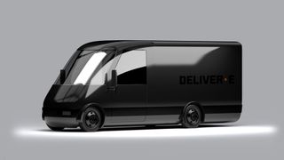 Bollinger hat Computer-Retuschen seines für 2022 angekündigten E-Lieferwagens Deliver-E veröffentlicht. (Bild: Bollinger)