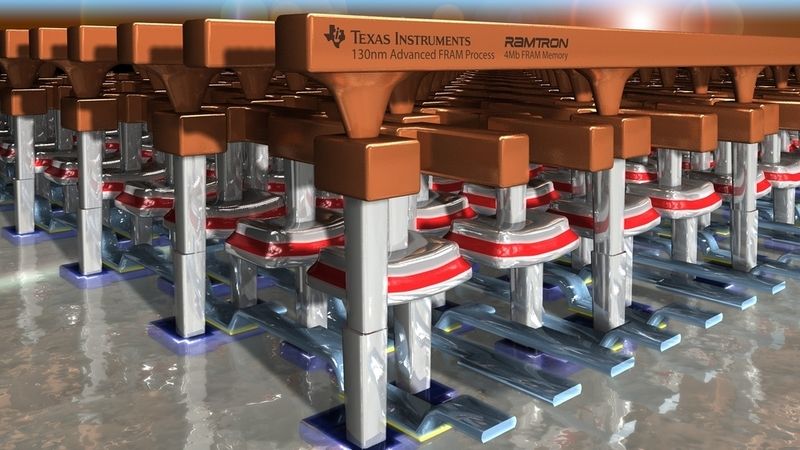 Bild 3: Der erprobte 130-nm-Prozess von TI bringt die FRAM-Technologie voran (Archiv: Vogel Business Media)