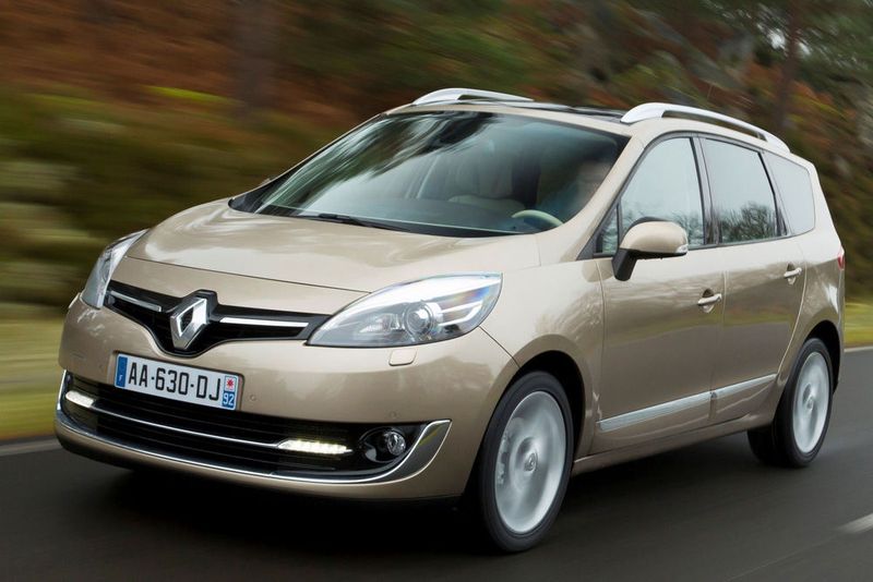 Renault Grand Scenic 1.6 dCi130 aus dem Jahr 2013, Euro 6, NOx-Ausstoß laut UBA: 937 mg/km. (Renault)