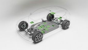 Schaeffler arbeitet an modernen Boardnetzen und Zonenarchitekturen. Die Ergebnisse zeigt der Zulieferer auf der IAA Mobility 2025. (Bild: Schaeffler)