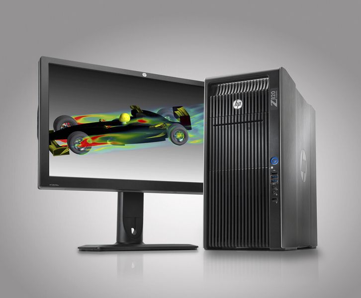Die HP Z820 für anspruchsvollste Projekte; im Bild eine Ansys-Anwendung. (Hewlett-Packard)