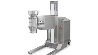 Mit dem neuen Mühlenkonzept Fredrive können am Basismodul, das in sich den Steuerungs- und Antriebsteil vereinigt, bis zu fünf Mahlköpfe angebracht werden. (Bild: Frewitt)