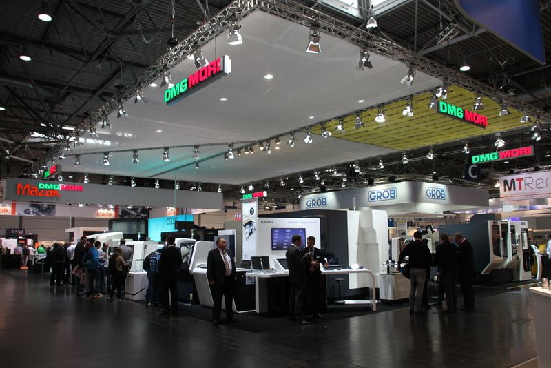 DMG Mori auf der Intec 2015 in Leipzig. (Sonnenberg)