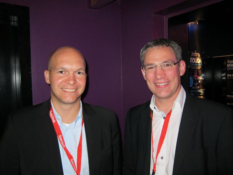Stefan Klinglmair (l.) und Felix Böving, ALSO (IT-BUSINESS/Besa Agaj)