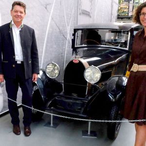 Geschäftsführerin Petra Brandl und Obermeister Alois Huber von der Innung Schwaben.(Bild:  Zietz – »kfz-betrieb«)