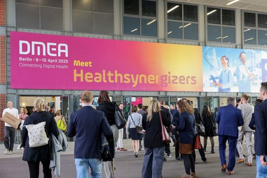 Die DMEA 2025 stand unter dem Motto "Connecting Digital Health".(Bild:  © Messe Berlin GmbH)