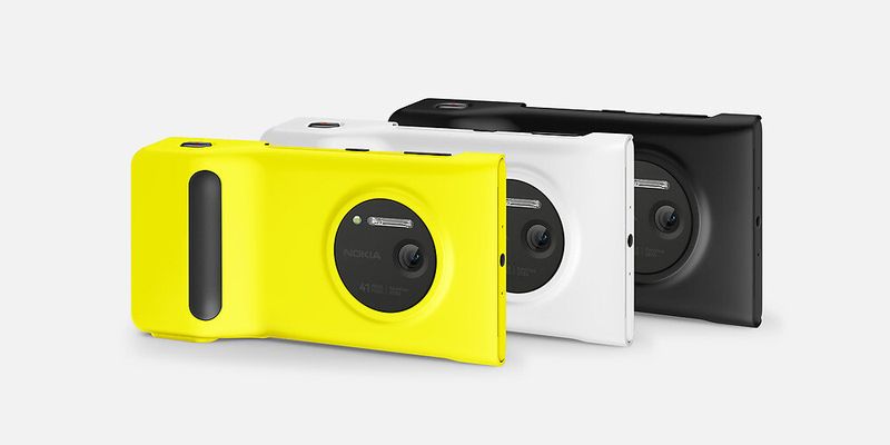 Das „Nokia Camera Grip“ hat eine Tripod-Stativ-Befestigung. (Bild: Nokia)