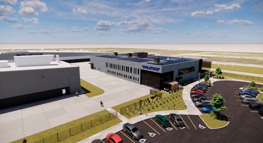 The new Pilatus delivery center at Rocky Mountain Metropolitan Airport in Broomfield, Colorado (USA).(Image: Pilatus)