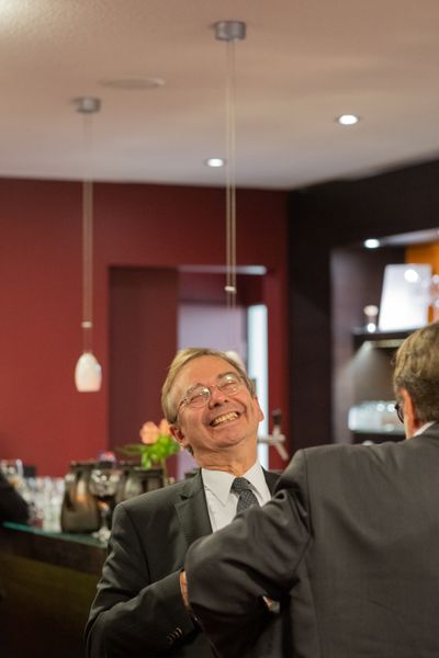 Wer sagt denn, dass eGovernment langweilig ist? Prof. Dr. Wilfried Bernhardt im Gespräch (Gaby Ahnert – Eventfotograf)