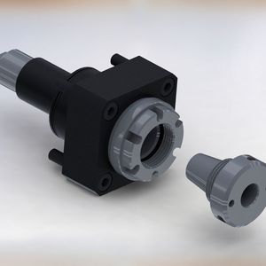 The new M96 ER hydraulic collet chuck securing system will make its UK debut at Mach.