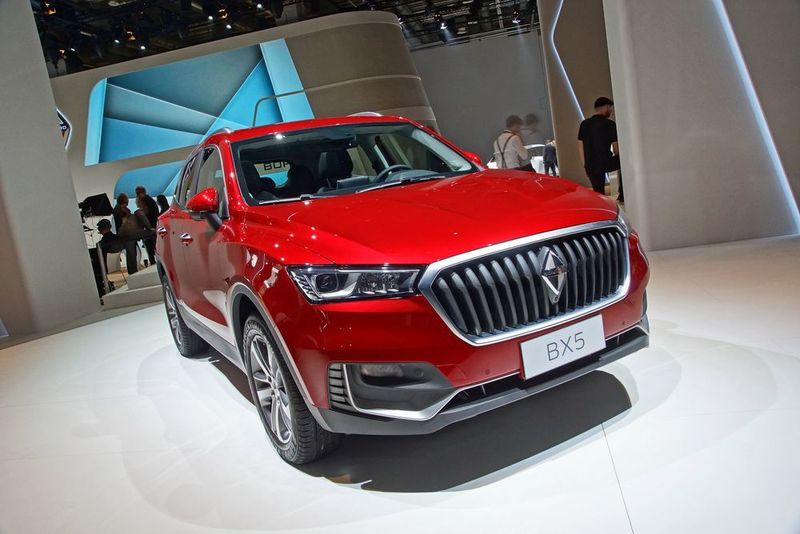 Auch Borgward dürfte nicht über Interesse auf der IAA klagen. Mit dem roten BX5 klappt es aber vermutlich doppelt gut. (sp-x / Knödler)