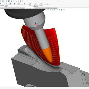 Beispiel Umfangfräsen – mit Kreissegmentwerkzeugen werden die Oberflächen trotz großer Zustellung glatter und die Bearbeitungszeit geht signifikant zurück.